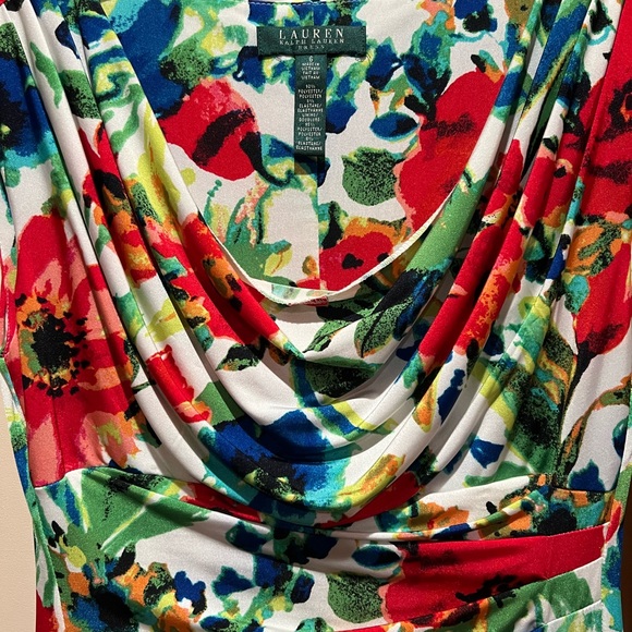 Lauren Ralph Lauren Spring Floral Dress Mother’s Day - Picture 3 of 7